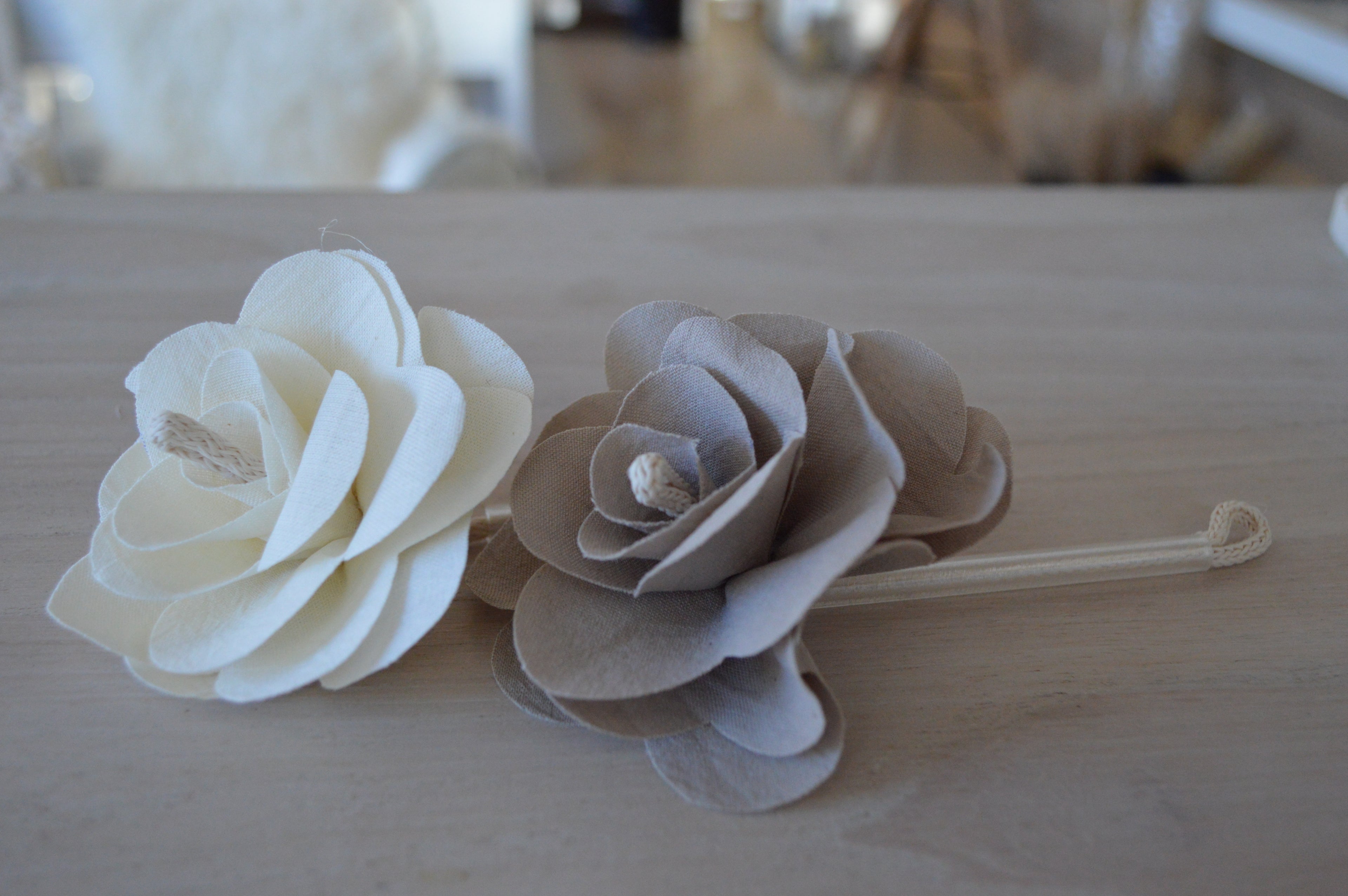 FLOR DIFUSORA AROMA BLANCA